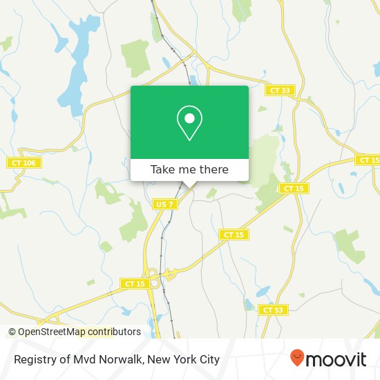 Registry of Mvd Norwalk map