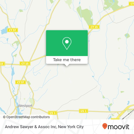 Andrew Sawyer & Assoc Inc map