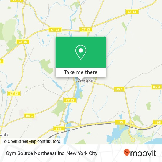 Mapa de Gym Source Northeast Inc