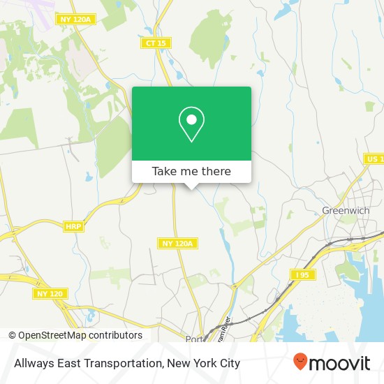 Allways East Transportation map