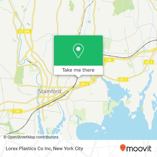 Lorex Plastics Co Inc map