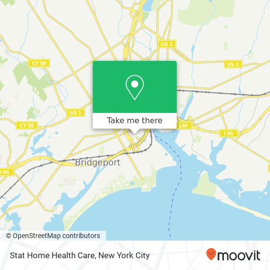 Stat Home Health Care map