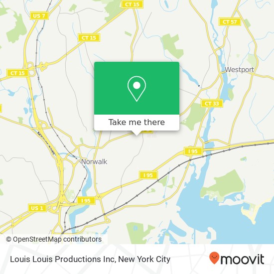 Louis Louis Productions Inc map