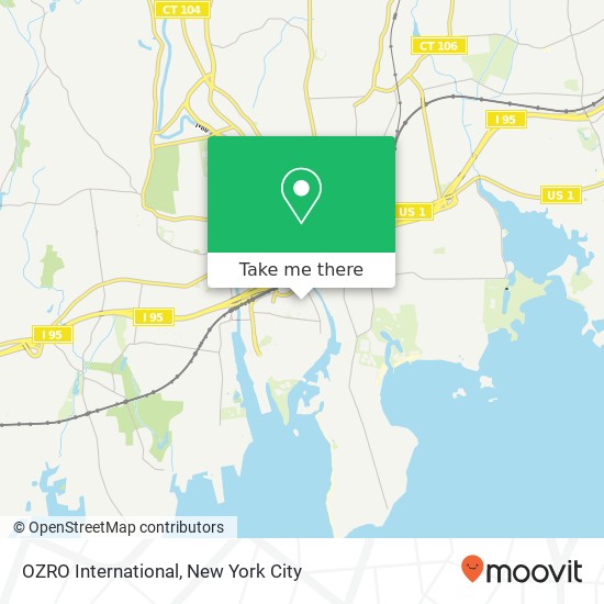 OZRO International map