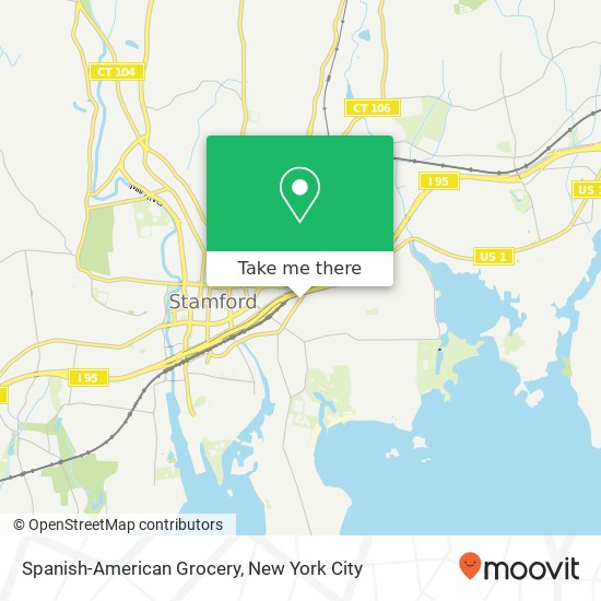 Mapa de Spanish-American Grocery