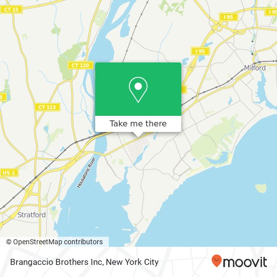 Brangaccio Brothers Inc map