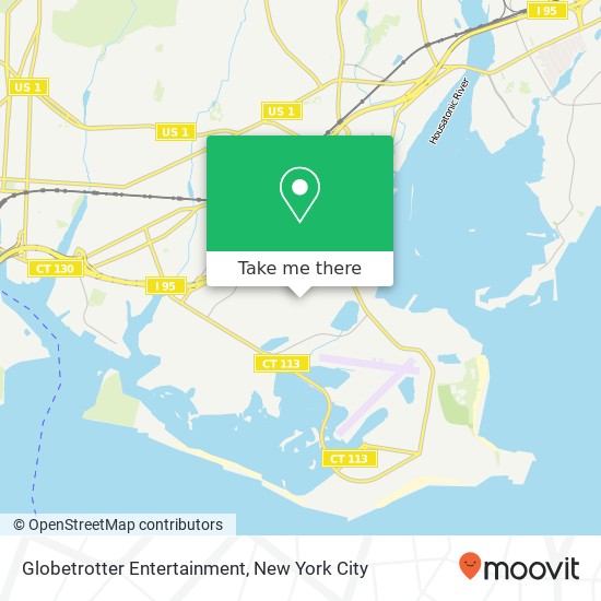 Mapa de Globetrotter Entertainment