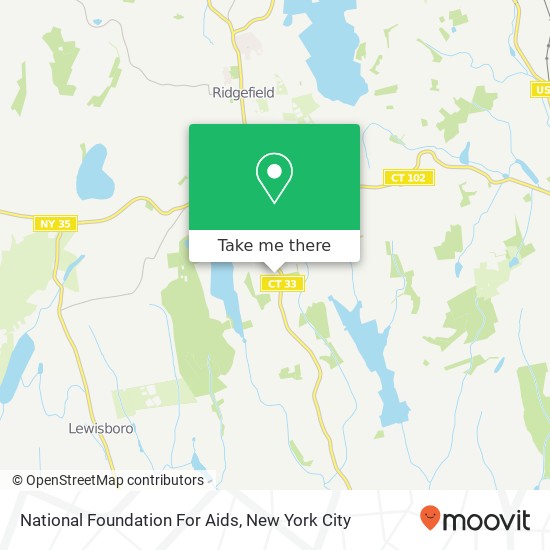 National Foundation For Aids map