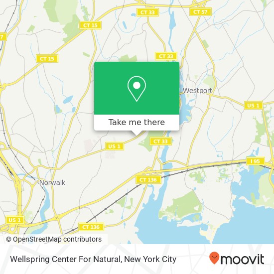 Wellspring Center For Natural map