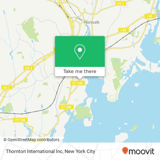 Thornton International Inc map