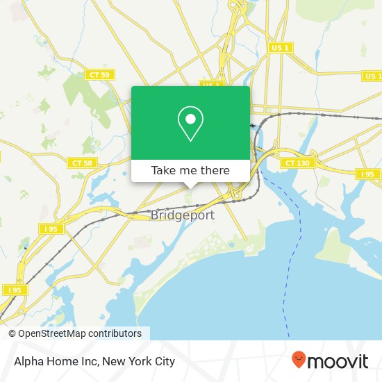 Alpha Home Inc map