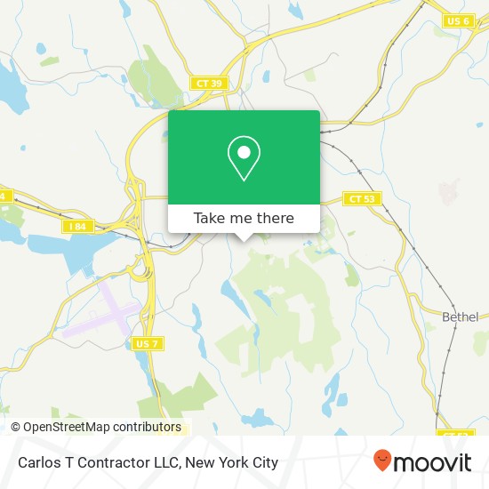 Carlos T Contractor LLC map