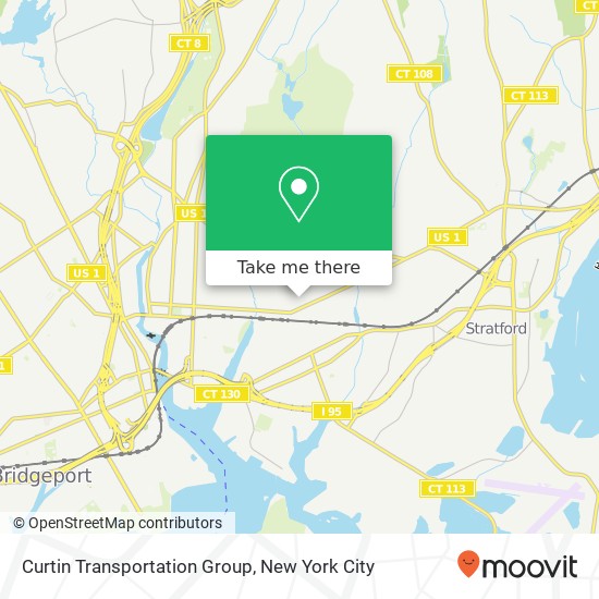 Curtin Transportation Group map