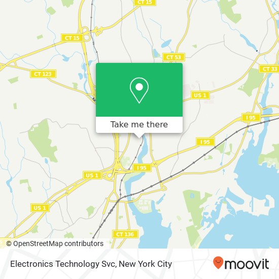 Electronics Technology Svc map