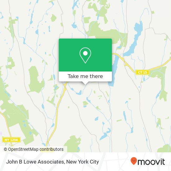 Mapa de John B Lowe Associates