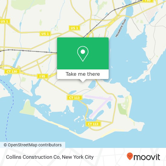 Collins Construction Co map