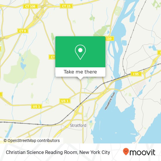 Mapa de Christian Science Reading Room