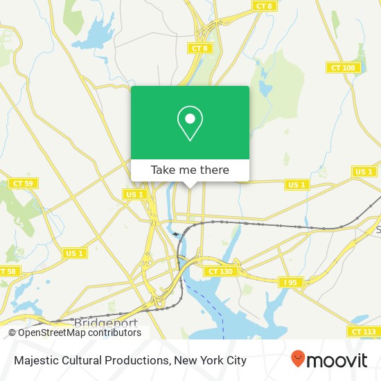 Mapa de Majestic Cultural Productions