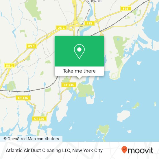 Mapa de Atlantic Air Duct Cleaning LLC