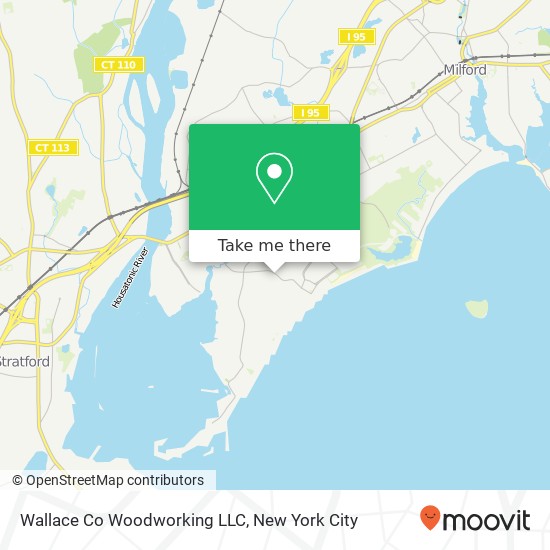 Mapa de Wallace Co Woodworking LLC