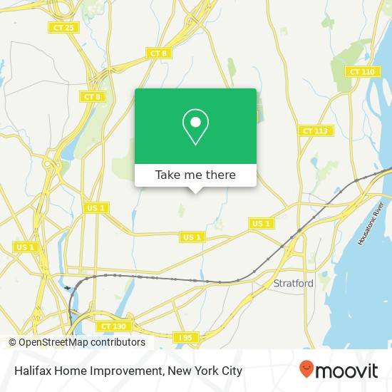 Halifax Home Improvement map