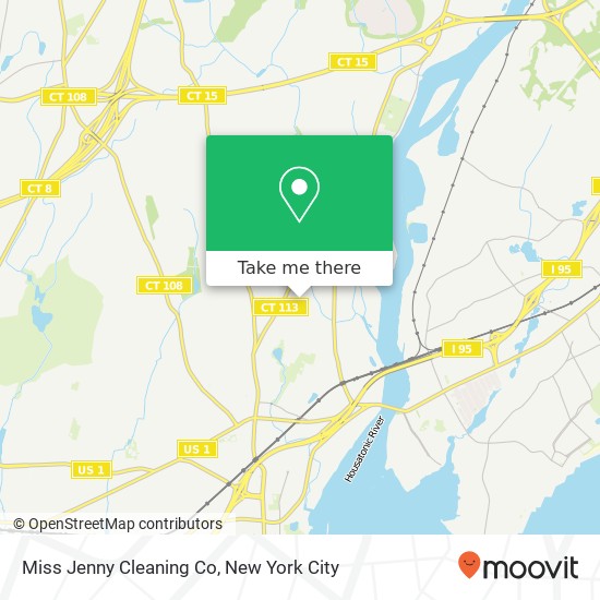 Mapa de Miss Jenny Cleaning Co