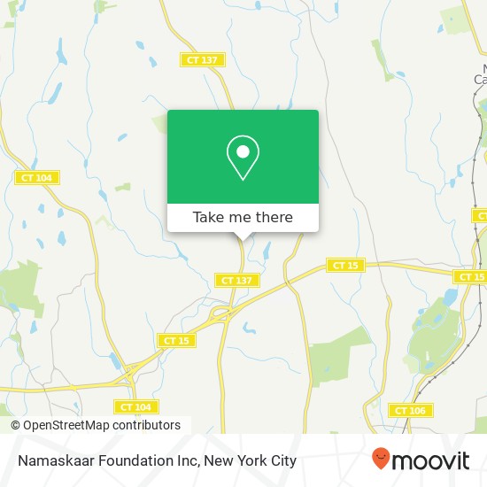 Mapa de Namaskaar Foundation Inc