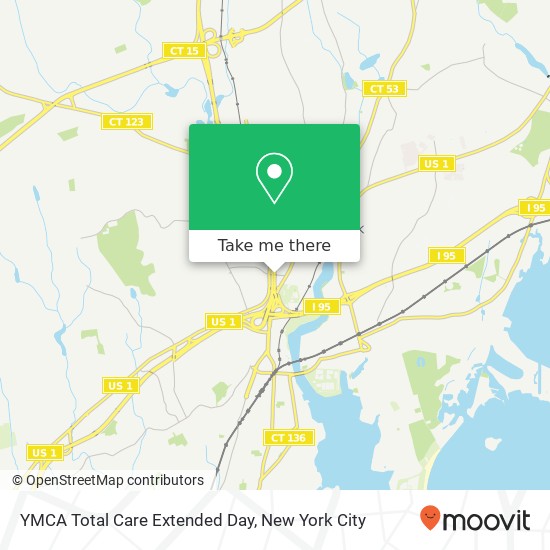 Mapa de YMCA Total Care Extended Day