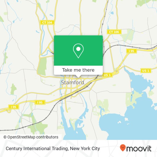 Century International Trading map
