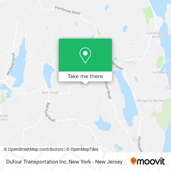 Dufour Transportation Inc map