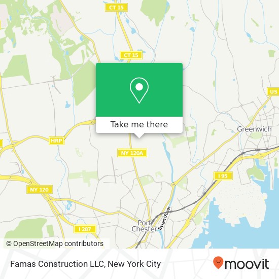 Mapa de Famas Construction LLC