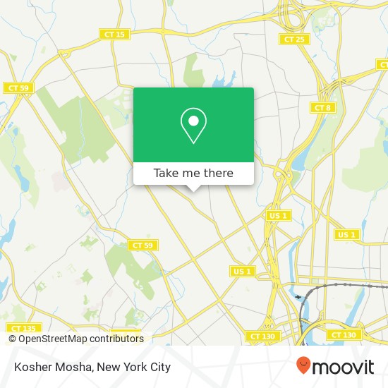 Kosher Mosha map