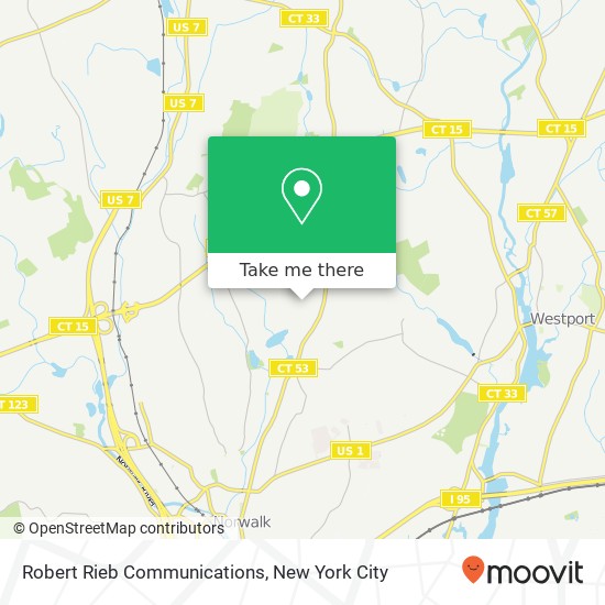 Robert Rieb Communications map