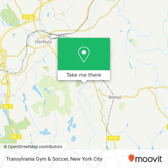 Transylvania Gym & Soccer map