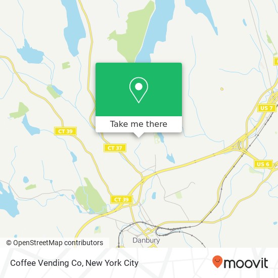 Mapa de Coffee Vending Co