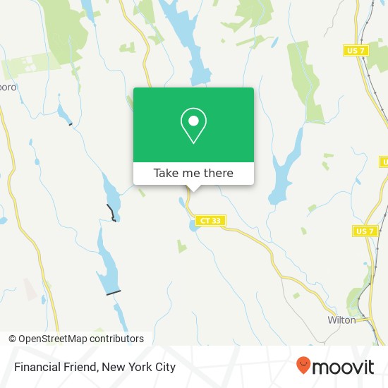 Financial Friend map