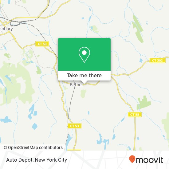 Mapa de Auto Depot