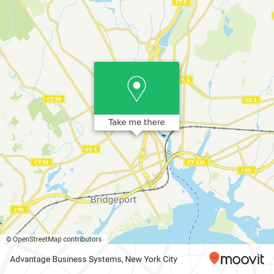 Advantage Business Systems map