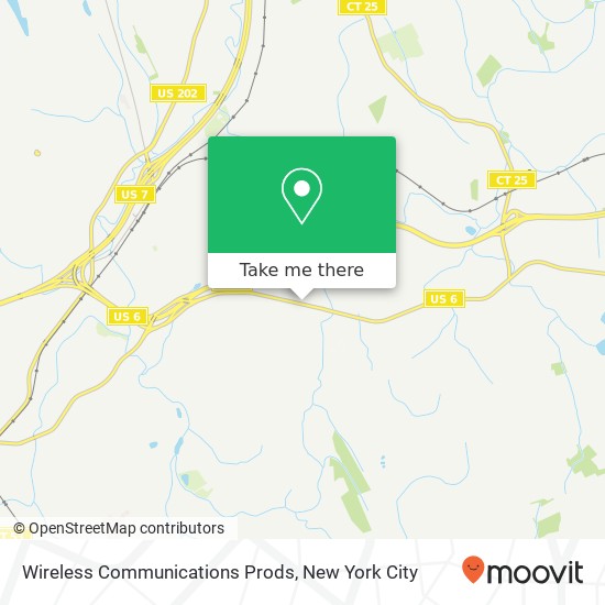 Wireless Communications Prods map