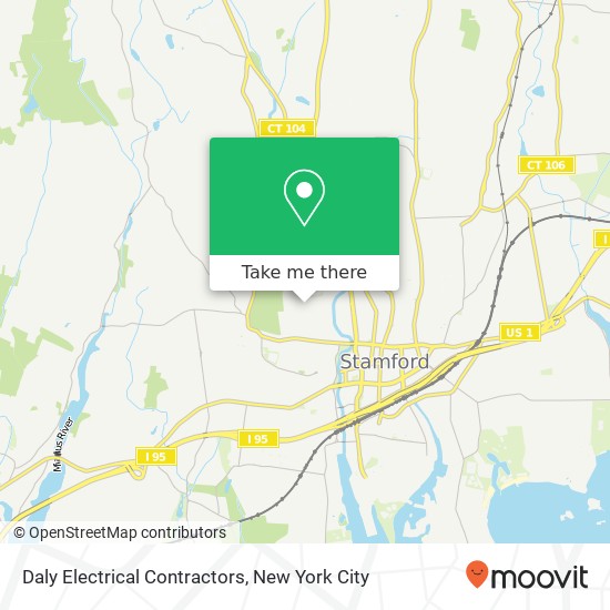 Mapa de Daly Electrical Contractors