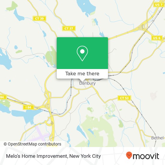 Mapa de Melo's Home Improvement