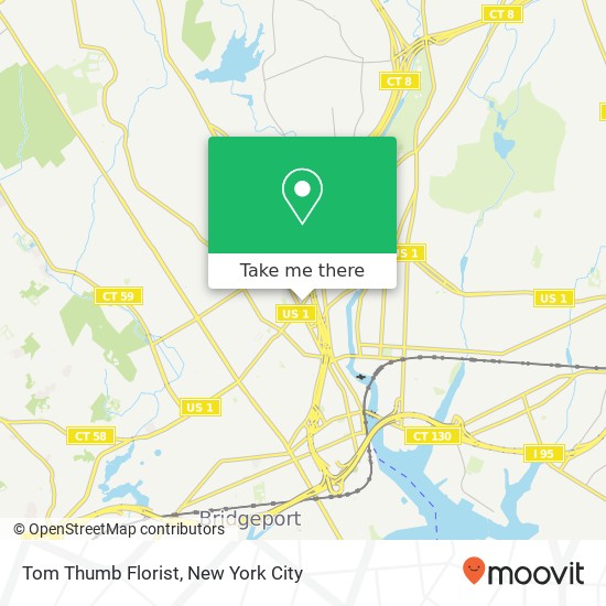 Tom Thumb Florist map