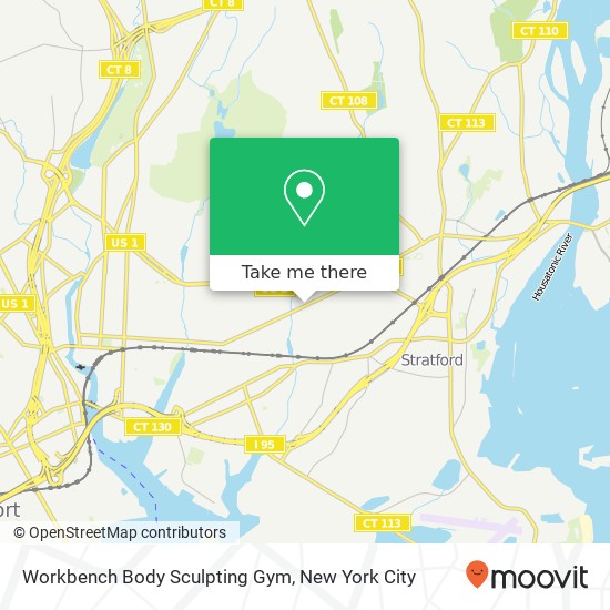 Workbench Body Sculpting Gym map