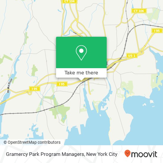 Gramercy Park Program Managers map