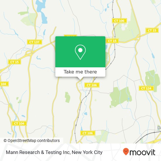 Mann Research & Testing Inc map