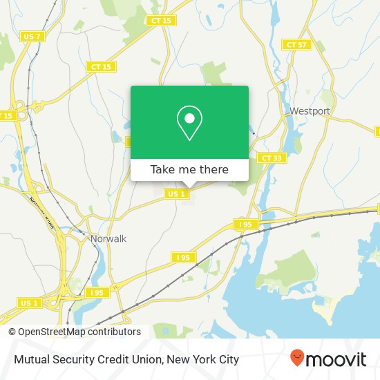 Mutual Security Credit Union map