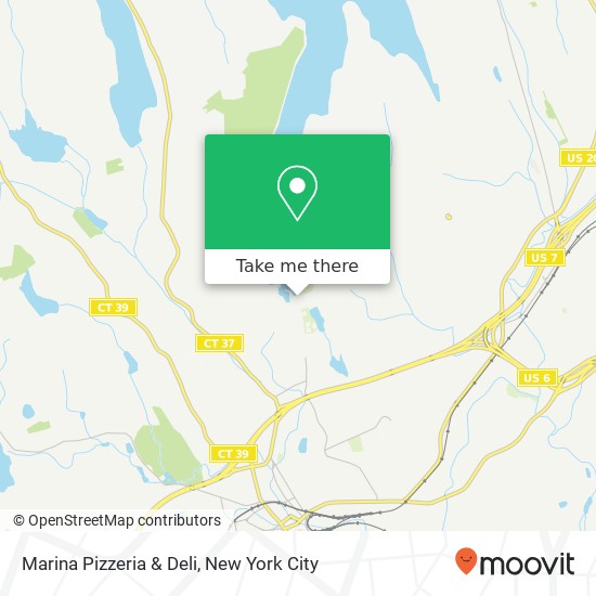 Marina Pizzeria & Deli map