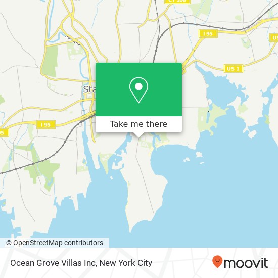 Mapa de Ocean Grove Villas Inc