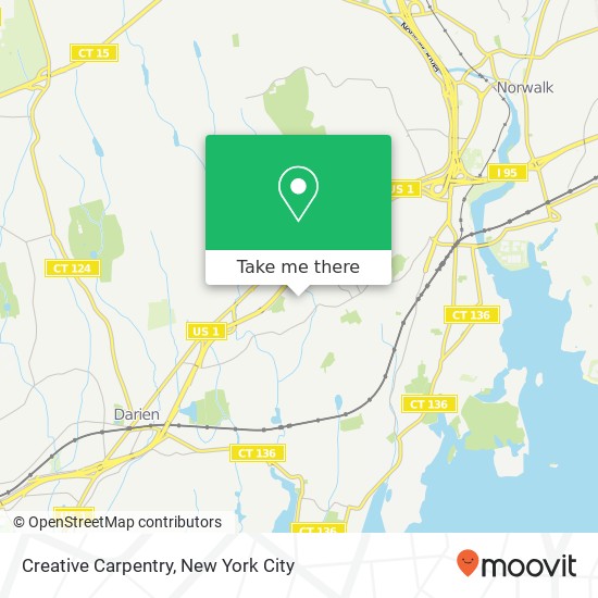 Mapa de Creative Carpentry