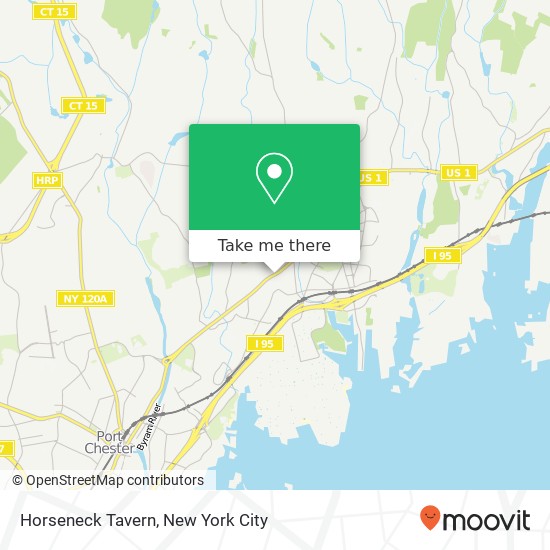 Horseneck Tavern map